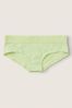 Victoria's Secret PINK Icy Lime Green Cotton Logo Hipster Knickers