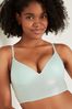 Victoria's Secret PINK Blue Glass Shine Smooth Non Wired Push Up Bralette