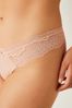 Victoria's Secret Evening Blush Nude Lace Trim Knickers