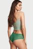 Victoria's Secret Seagrass Palm Green Lace No Show Cheeky Knickers