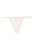 Victoria's Secret Coconut White Lace G String Knickers