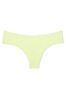 Victoria's Secret Iced Olive Green Lace No Show Thong Knickers