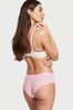Victoria's Secret Babydoll Pink Lace No Show Cheeky Panty