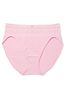 Victoria's Secret Babydoll Pink Smooth Seamless High Leg Brief Panty