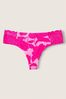 Victoria's Secret Pink Neon Pink No Show Thong Knickers