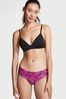 Victoria's Secret Plum Perfect Brushed Floral Lace Hipster Panty