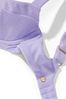 Victoria's Secret Precious Lavender Purple Essential Terry Wicked Swim Top