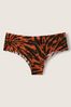 Victoria's Secret PINK Tie Dye Amber Clay Brown No Show Cheeky Knickers
