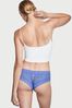 Victoria's Secret Rendezvous Blue Lace Cheeky Knickers
