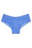 Victoria's Secret Rendezvous Blue Lace Cheeky Knickers