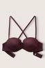 Victoria's Secret PINK Coffee Brown Nude Smooth Multiway Strapless Push Up Bra