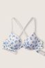 Victoria's Secret PINK Coconut White Butterfly Smooth Lightly Lined T-Shirt Bra