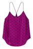 Victoria's Secret Raspberry Cooler Purple Pyjama Top