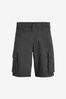 Black 11" Cargo Shorts