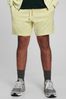 Citron Yellow French Terry Shorts
