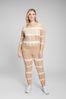 Nude Logo Dip-Dye Hoodie