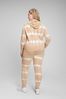 Nude Logo Dip-Dye Hoodie