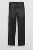 Washed Black Mid Rise Straight Washwell Jeans (5-14yrs)