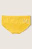 Victoria's Secret PINK Maize Yellow with Graphic Yellow Seamless Hipster Knickers