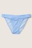 Victoria's Secret PINK Frosty Morning Blue Crossover Cotton Bikini Knickers