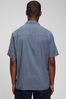 Blue Linen-Cotton Vacay Shirt