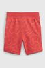 Red Disney Mickey Mouse Pull-On Shorts