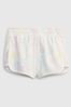 White Pull-On Shorts