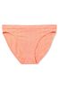 Victoria's Secret Lipsmacker Orange Seamless Textured Bikini Knickers