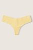 Victoria's Secret PINK Pale Yellow No Show Thong Knickers