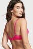 Victoria's Secret Love Letter Red Smooth Logo Strap Lightly Lined Full Cup T-Shirt Bra