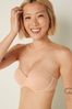 Victoria's Secret PINK Beige Nude Smooth Multiway Strapless Push Up Bra