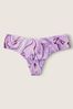 Victoria's Secret PINK Petite Lilac Marble No Show Thong Knickers