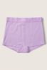 Victoria's Secret PINK Purple Blush Cotton High Waist Short Knicker