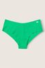 Victoria's Secret PINK Electric Green No Show Cotton Cheeky Knickers