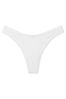 Victoria's Secret PINK Optic White Thong Knickers