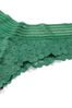 Victoria's Secret Seagrass Palm Green Lace Cheeky Panty