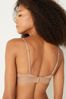 Victoria's Secret PINK Mocha Latte Nude Smooth Lightly Lined Non Wired T-Shirt Bra