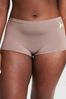 Victoria's Secret PINK Iced Coffee Brown Holiday Dog Cotton Boyshort Knickers