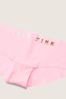 Victoria's Secret PINK Daisy Pink No Show Hipster Knicker
