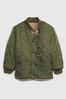 Green Nylon Reversible Jacket