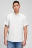 White Linen Shirt in Standard Fit