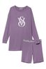 Victoria's Secret Mulled Grape Purple Modal Short Pyjamas