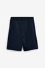 Navy Blue Pull On Logo Jogger Shorts (4-13yrs)