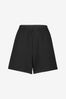 Black Vintage Soft High Rise Pull-On Sweat Shorts