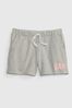 Grey Pull On Logo Jogger Shorts (4-13yrs)