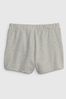Grey Pull On Logo Jogger Shorts (4-13yrs)