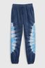 Blue French Terry Tie-Dye Joggers