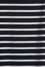Navy Stripe Towel Terry Dress