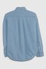 Blue Button Up Long Sleeve Shirt (4-13yrs)