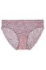 Victoria's Secret Purest Pink Animal Printed Bikini Lace Knickers